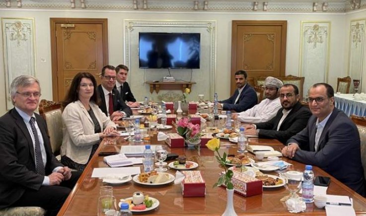 كبير المفاوضيين يلتقي الوزيرة السويدية في مسقط